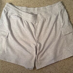 Calvin Klein Light Gray Women's Cargo Shorts